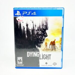 Dying Light (Sony PlayStation 4, 2015) Complete Ex Condition